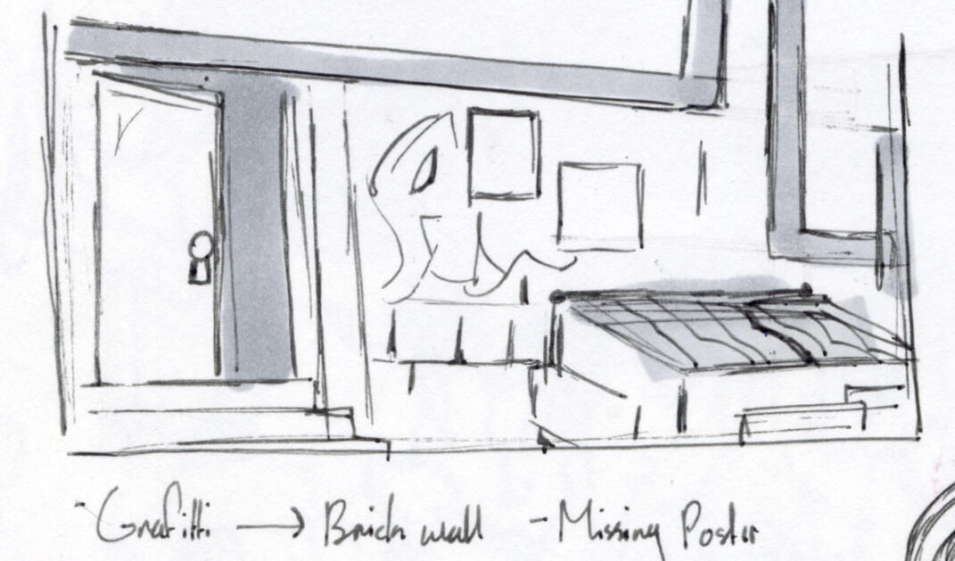 Alleyway Scene Concepts #2